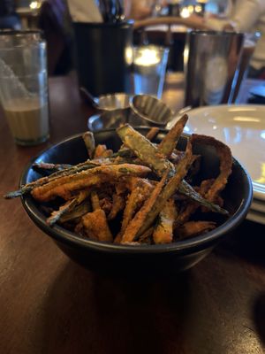 Okra Fries  at Dishoom - King's Cross in London