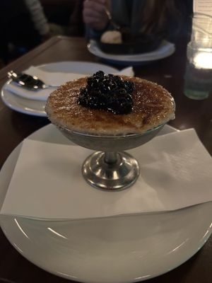 Basmati Kheer dessert (vegan)  at Dishoom - King's Cross in London