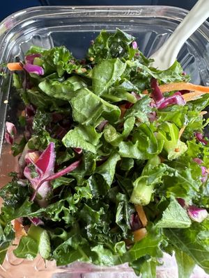 Grab and go Fresh greens??   Yes please!  at DTW - Plum Market in Romulus