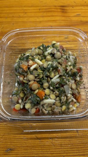 Lentil saladd  at DTW - Plum Market in Romulus