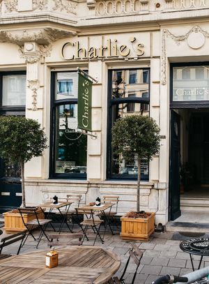 Charlie's exterior & terrace at Charlie's in Antwerpen