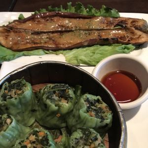 Spinach Shumai at Dao Palate - Flatbush in Brooklyn