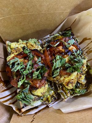 Avo with plant based egg  at The Vegan Butcher in Allentown