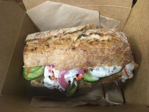 Bahn Mi at The Vegan Butcher in Allentown