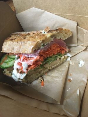 Bahn Mi at The Vegan Butcher in Allentown