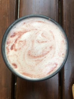 Chai  at La Pitahaya Vegana - Mercado del Carmen San Ángel in Mexico City