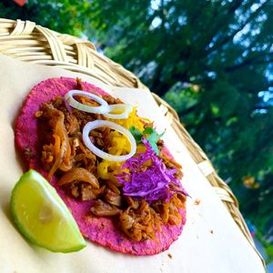 Besides its beautiful presentation, they taste amazing   at La Pitahaya Vegana - Mercado del Carmen San Ángel in Mexico City