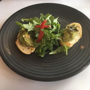 Crostini at Rubyos in Newtown