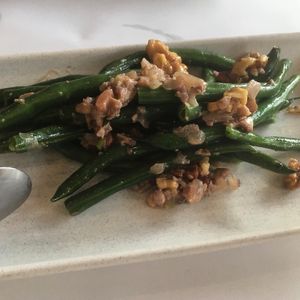 Green beans at Rubyos in Newtown