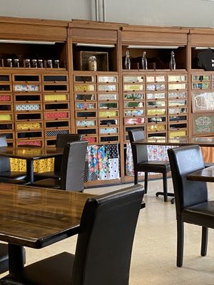 It used to be a men’s clothing store   at Bucha Brewhouse and Bistro in Princeton