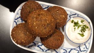Falafels at Hummus Chiang Mai in Chiang Mai