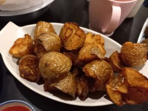 Fried potatoes at Hummus Chiang Mai in Chiang Mai