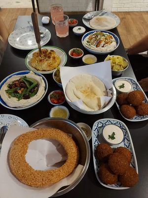 All the things! at Hummus Chiang Mai in Chiang Mai