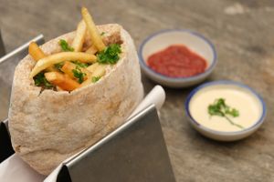 House sandwich   at Hummus Chiang Mai in Chiang Mai