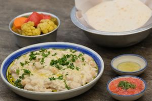 Hummus Msabahha   at Hummus Chiang Mai in Chiang Mai