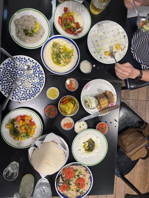 Deliciousness!  at Hummus Chiang Mai in Chiang Mai