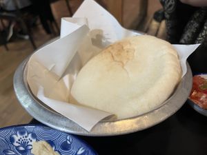 Pitta bread  #Veganuary at Hummus Chiang Mai in Chiang Mai