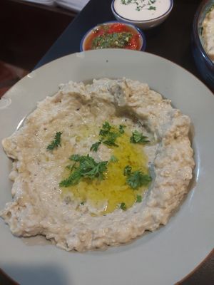 Babaganoush at Hummus Chiang Mai in Chiang Mai