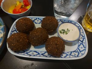 Falafel at Hummus Chiang Mai in Chiang Mai