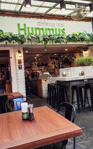 Entryway at Hummus Chiang Mai in Chiang Mai