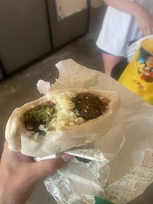 Wrap  at Hummus Chiang Mai in Chiang Mai