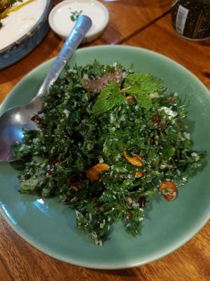 Tabbouleh at Hummus Chiang Mai in Chiang Mai