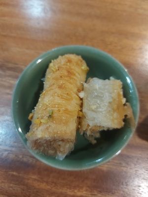 Baklava at Hummus Chiang Mai in Chiang Mai