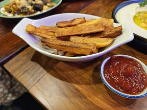 Fries at Hummus Chiang Mai in Chiang Mai