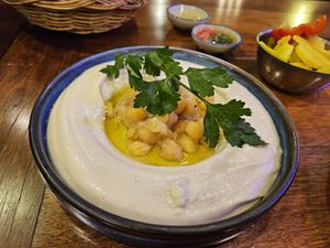 Hummus at Hummus Chiang Mai in Chiang Mai