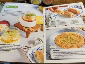 Breakfast menu  at Hummus Chiang Mai in Chiang Mai