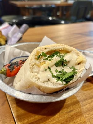 House pita (120 THB)  at Hummus Chiang Mai in Chiang Mai
