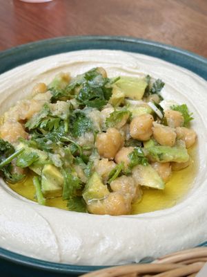 Avocado hummus (240 THB)  at Hummus Chiang Mai in Chiang Mai