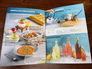 Menu: Dessert and drinks  at Hummus Chiang Mai in Chiang Mai