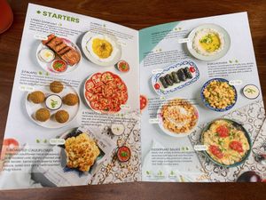 Menu: Starters  at Hummus Chiang Mai in Chiang Mai