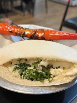 Falafel pita (140 THB)  at Hummus Chiang Mai in Chiang Mai