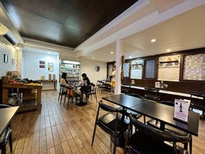 Indoor seating  at Hummus Chiang Mai in Chiang Mai