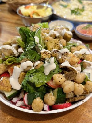 House salad (190 THB)  at Hummus Chiang Mai in Chiang Mai