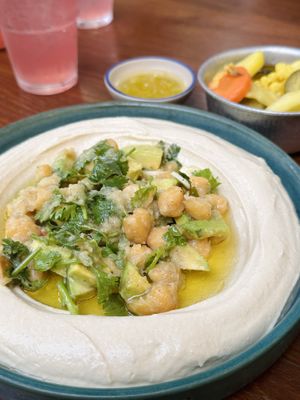 Avocado hummus (240 THB)  at Hummus Chiang Mai in Chiang Mai