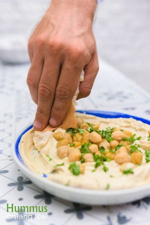 Hummus  at Hummus Chiang Mai in Chiang Mai