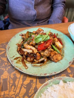   at Rosa's Thai Cafe in Liverpool