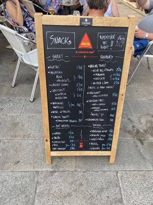 The bread toast was great!  at Lusitania Cafe in Ferrol