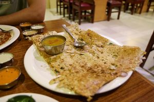 dosa at Udupi in Salalah