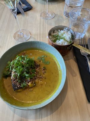 Curry  at Hügge in Turku