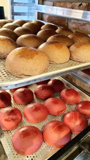 morning rolls (freshly baked) at OOH Breado - Sangdo-dong - 우부래도 상도점 in Seoul