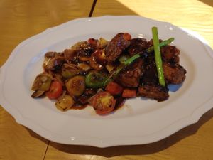 Chopped  steak at OOH Breado - Sangdo-dong - 우부래도 상도점 in Seoul