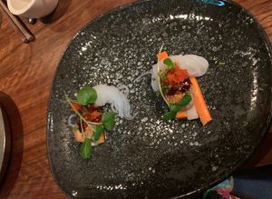 Noodle starter  at Waipo in Stockholm