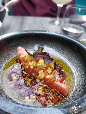 The vegan tuna at Waipo in Stockholm