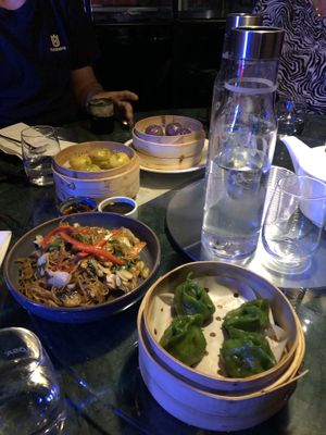 That’s all the vegan options (excluding springrolls)  at Waipo in Stockholm