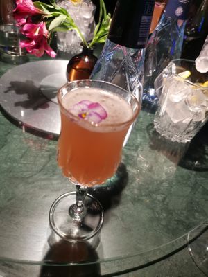 One of the many creative cocktails at Waipo in Stockholm