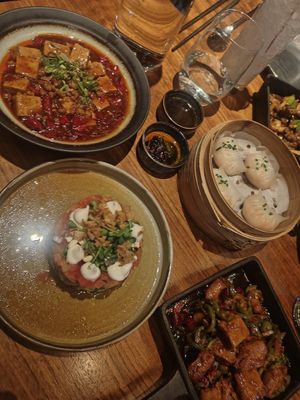 All vegan tapas, super delicious! at Waipo in Stockholm